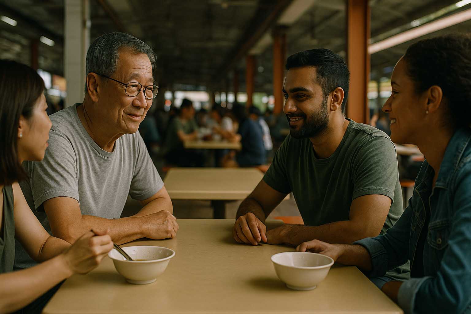 The Hawker Centre as Singapore's Living Room